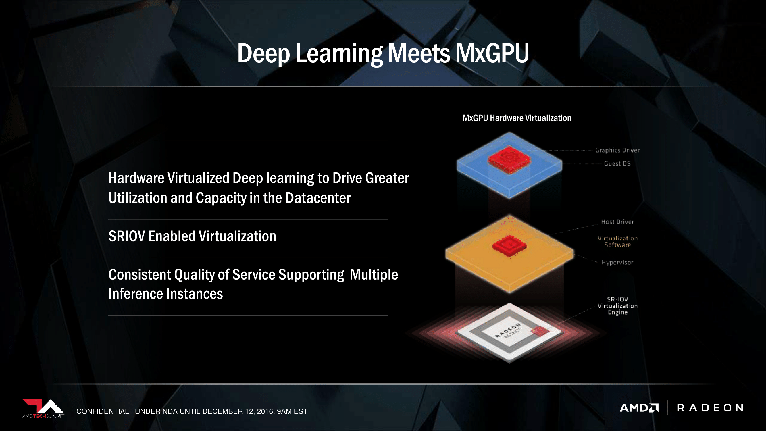 Open enlarged image AMD announces Radeon Instinct, the beginning of AI 21
