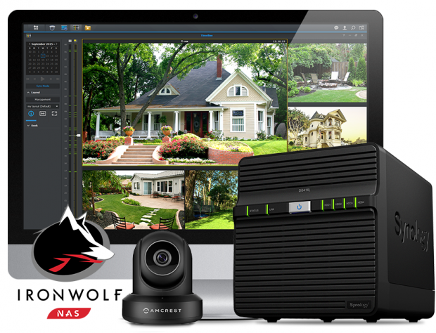 Open enlarged image GIVEAWAY: Synology Surveillance Kit (NAS, HDDs, & more) | TweakTown.com