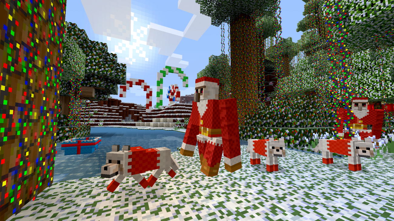 Minecraft Christmas Update 2021 Minecraft Xmas Mash Up Dlc Out Now For Various Editions Tweaktown