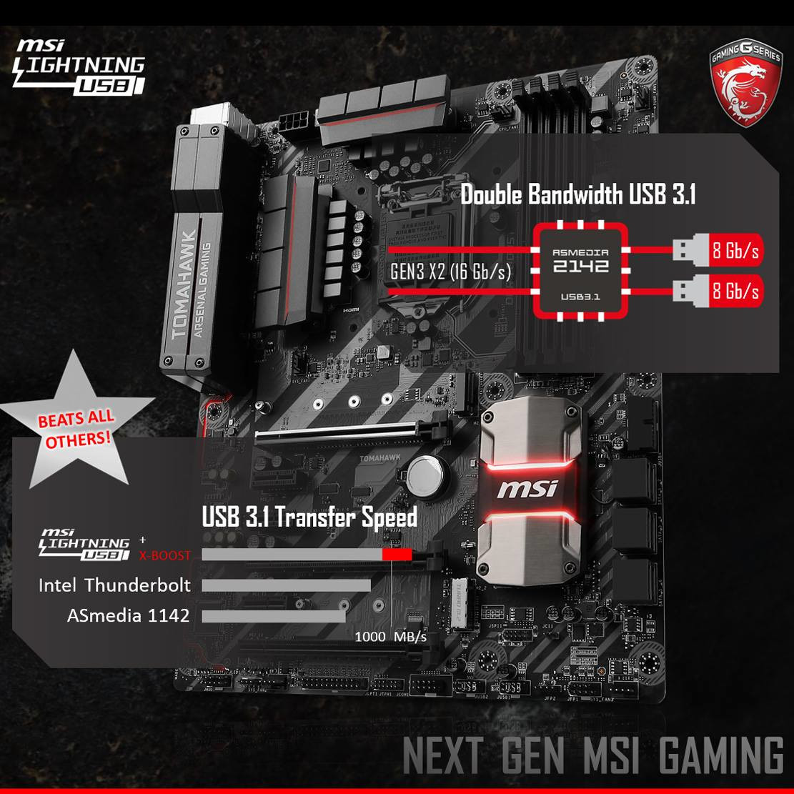 Open enlarged image MSI's next-gen Z270 motherboards teased, Kaby Lake ready 03