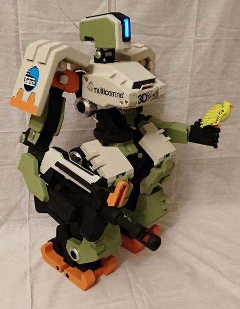 Overwatch's Bastion reborn as epic 3D printed PC build 4