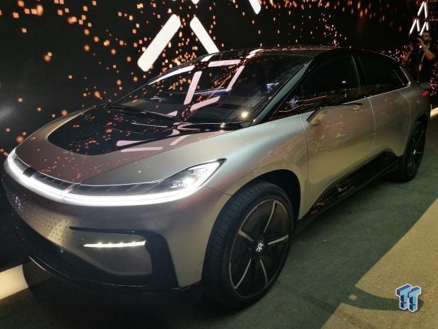 Faraday Future unveils their first production vehicle 01