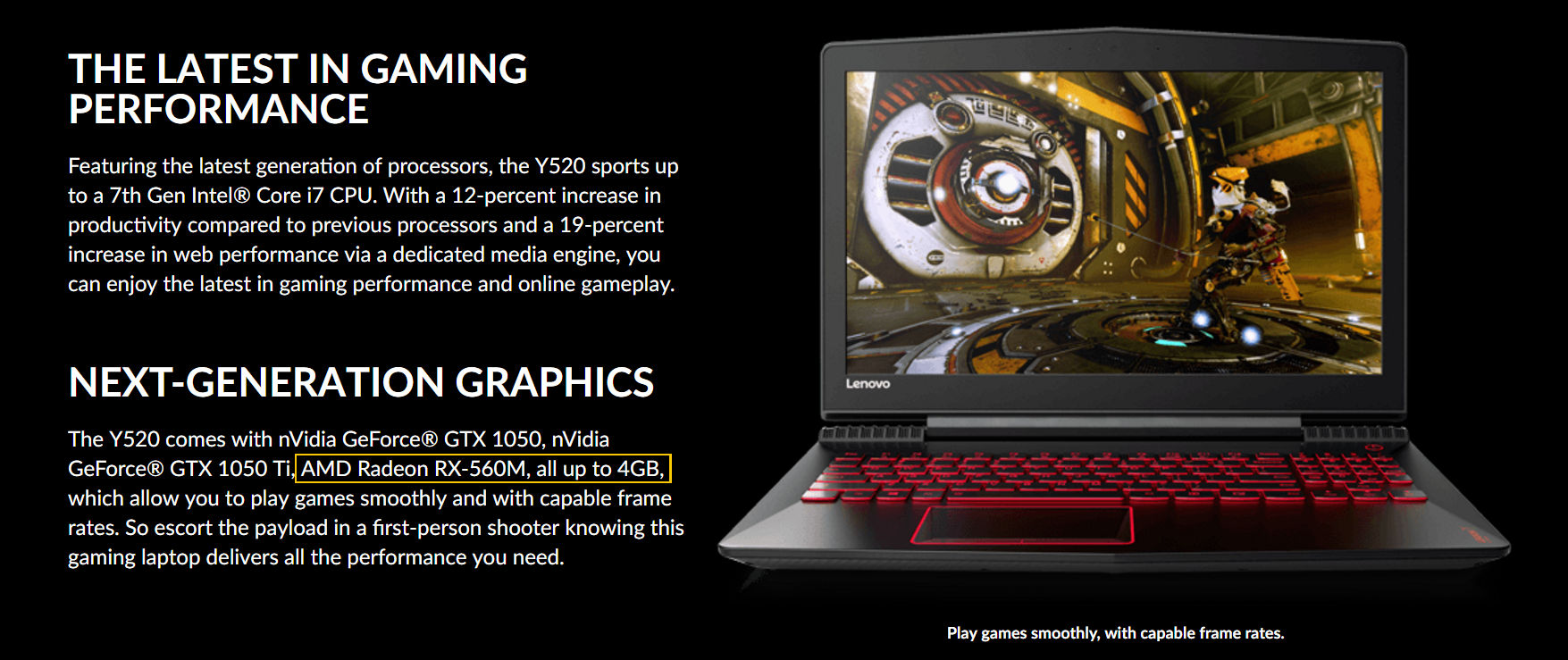 Open enlarged image AMD Radeon RX 560M teased, probably not a Vega-based GPU | TweakTown.com