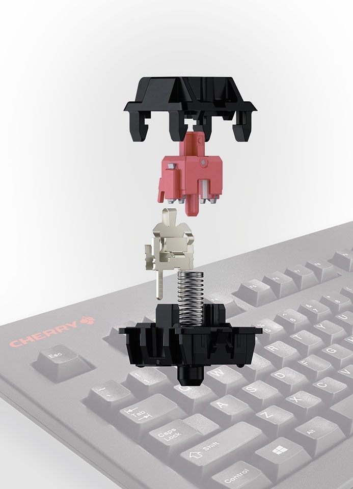 Cherry unveils its new silent mechanical keyboard
