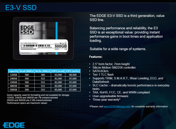 EDGE Memory reveals huge SSD fleet at CES 2017 13