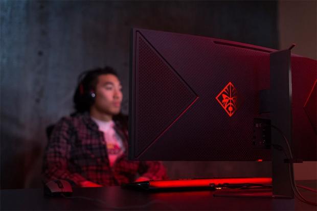 HP reveals Omen curved 3440 x 1440 100Hz G-Sync display 7