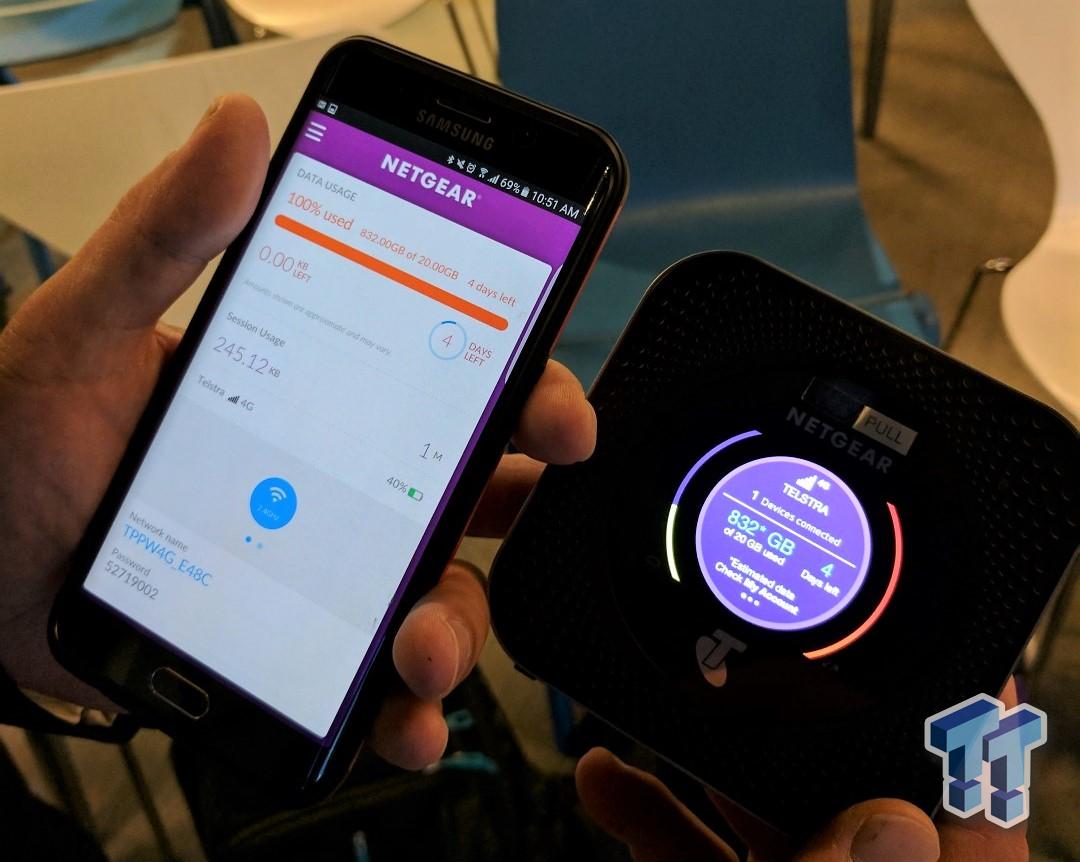 Open enlarged image Qualcomm shows off 900Mbps LTE connection in Sydney 01