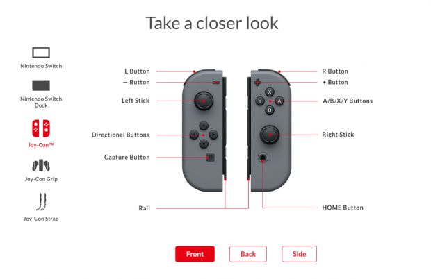 nintendo switch remote battery