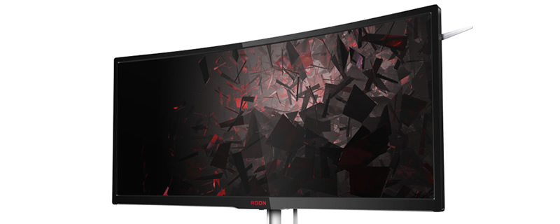 Open enlarged image AOC's 35-inch UltraWide monitor: 200Hz and AMD FreeSync 01
