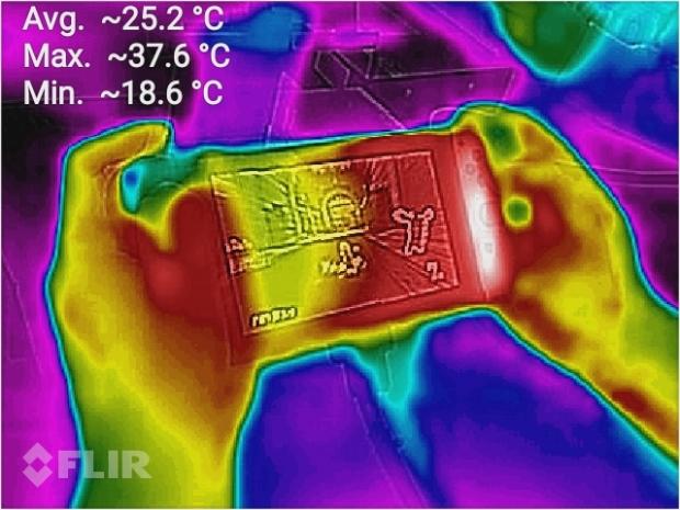 Nintendo Switch runs cool, about 37C under load 1 Nintendo Switch runs cool, about 37C under load 1