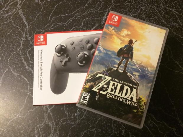 The Legend of Zelda: Breath of the Wild - Nintendo Switch (semi