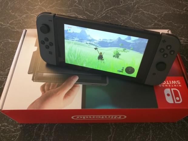 nintendo switch with warranty