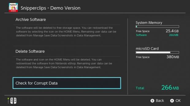 Nintendo Switch warranty game backups