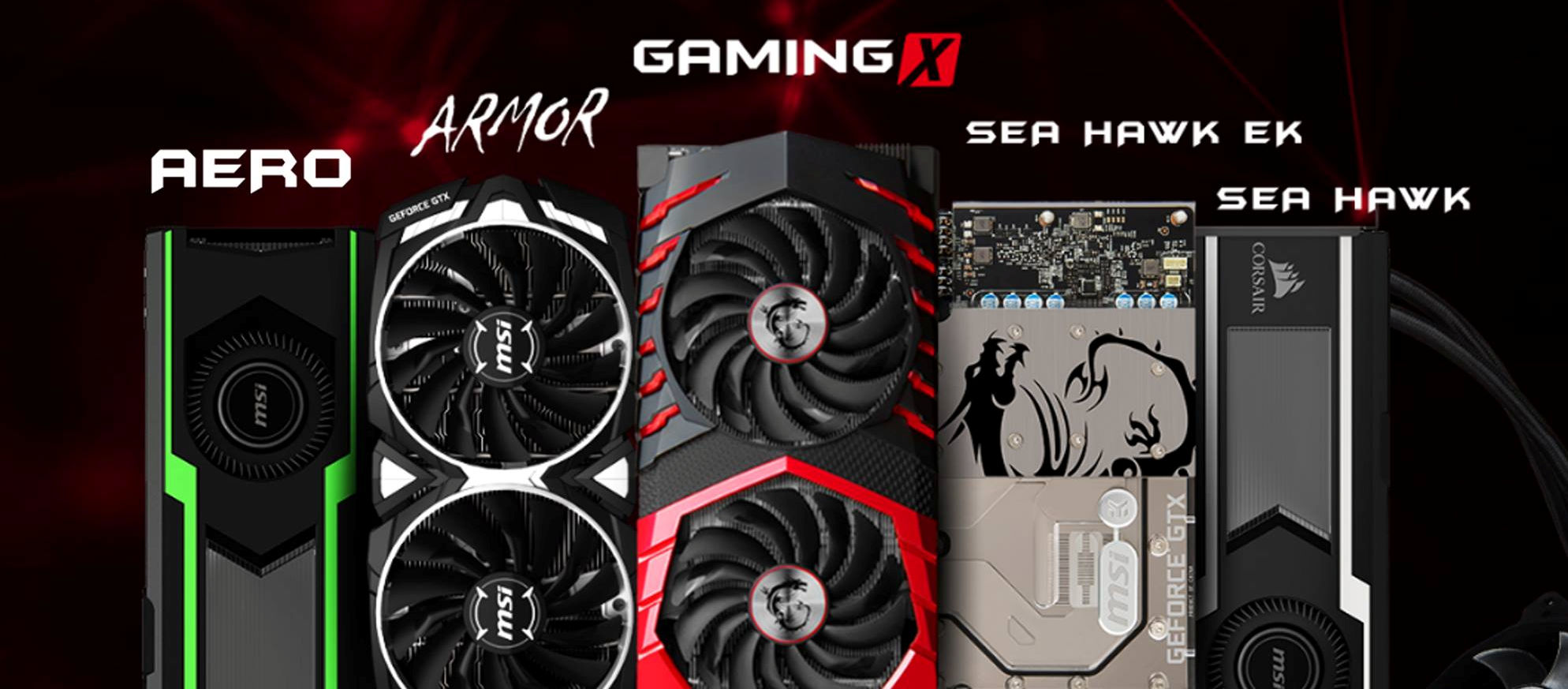 Open enlarged image MSI unveils their new GeForce GTX 1080 Ti range of cards | TweakTown.com