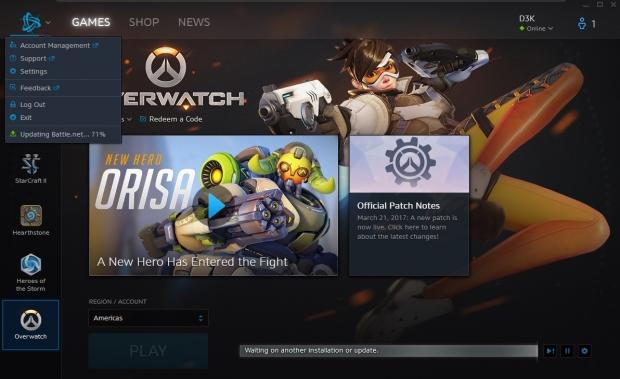 Battle.net client is now called 'Blizzard