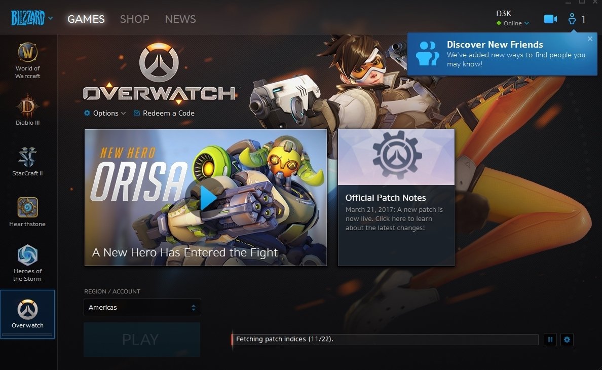 Blizzard updates Battle.Net desktop client page, new images