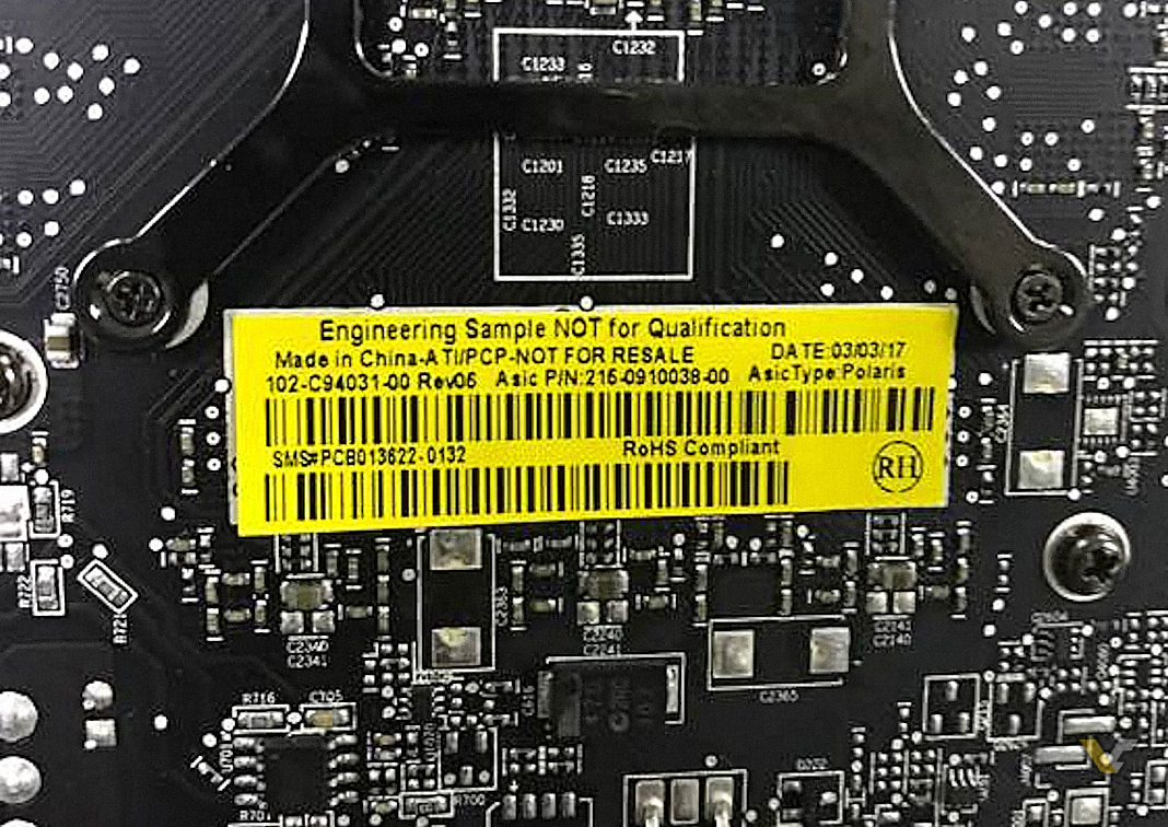 Open enlarged image AMD's new Radeon RX 580 and RX 570 spotted 02