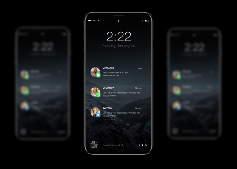 iPhone X: wireless charging + 'smart' port for VR/AR