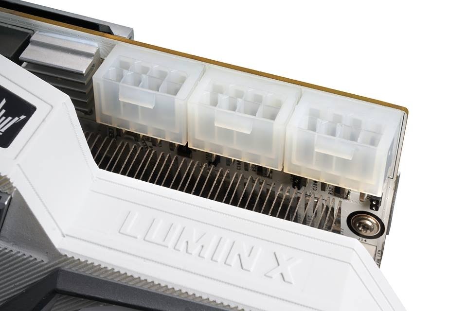 GALAX GeForce GTX 1080 Ti HOF: 3 x 8-pin PCIe connectors