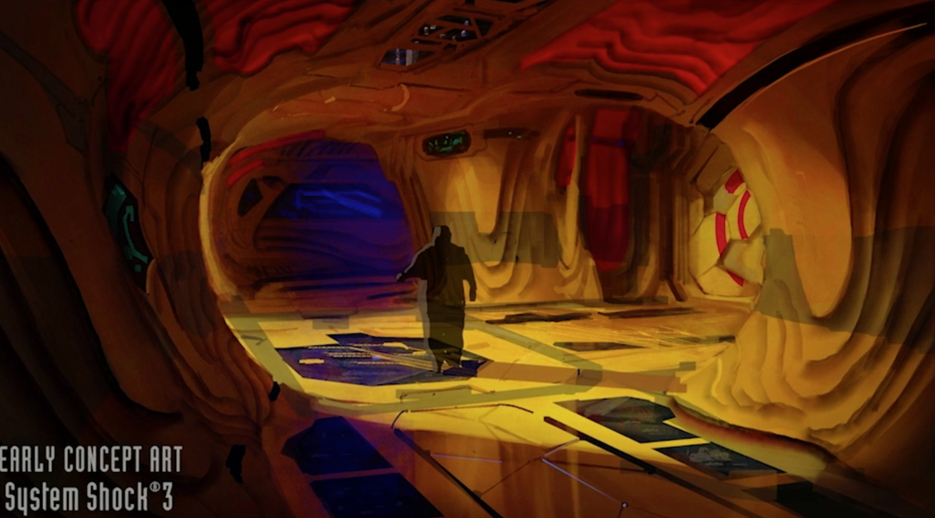 Open enlarged image System Shock 3 concept art, approved by SHODAN 08
