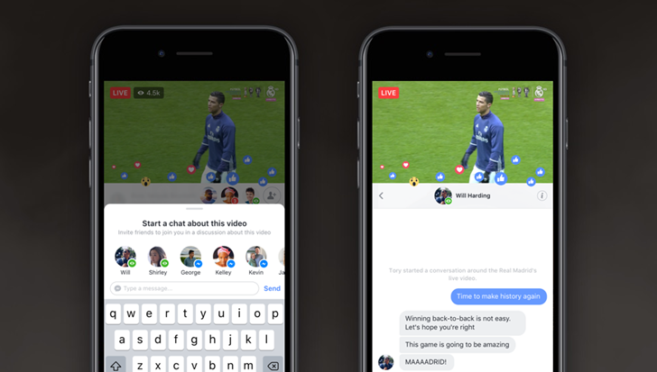 Facebook Live goes social with Live videos with friends