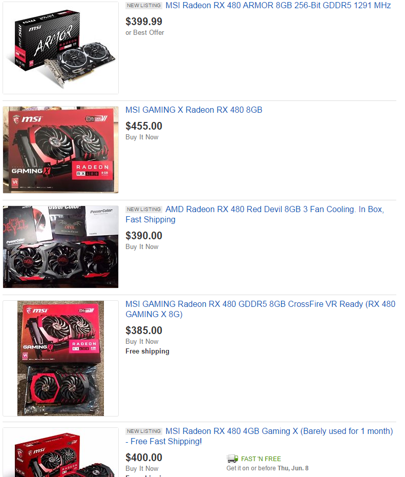 Open enlarged image AMD Radeon RX series cards are hard to buy right now 01