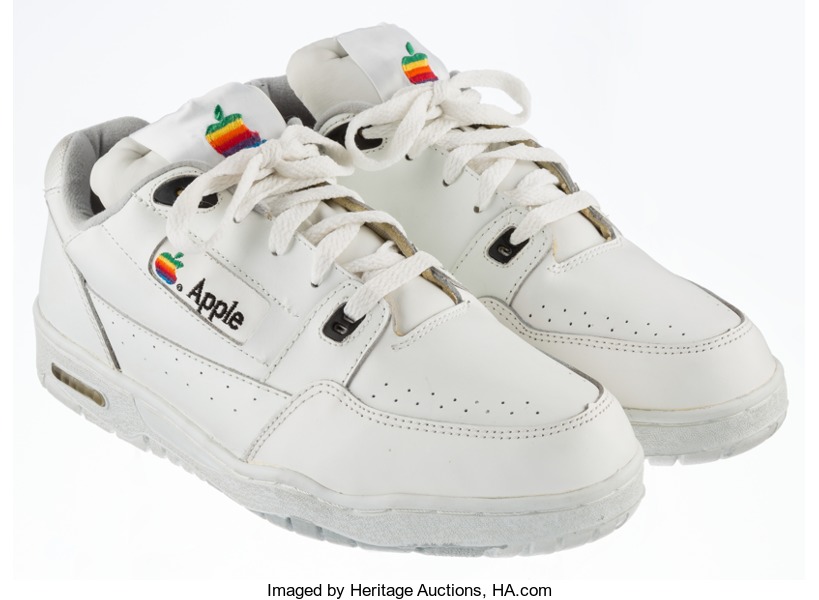 Open enlarged image Vintage Apple sneakers auction starts at $15,000 | TweakTown.com