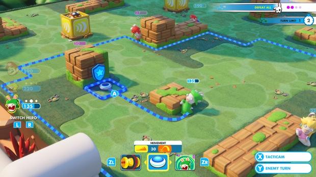 Mario + Rabbids Kingdom Battle looks really fun