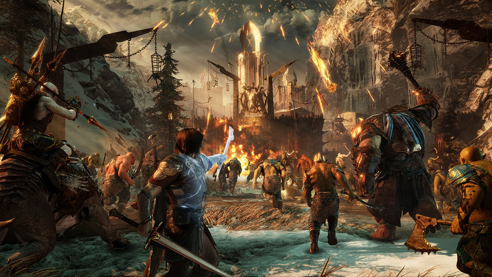 Open enlarged image Shadow of War PC graphics settings released