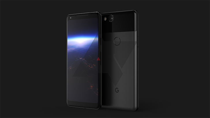 Google Pixel XL 2: squeezable frame for Google Assistant