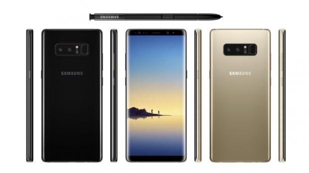 Samsung Galaxy Note8 press renders leak | TweakTown.com