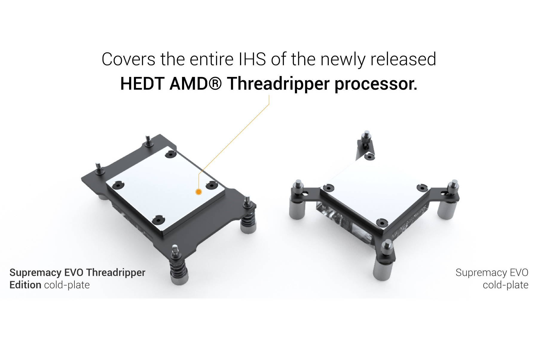 Open enlarged image EKWB unveils their new Ryzen Threadripper water block 05