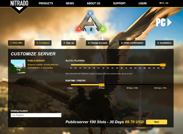 aanbidden dividend pistool ARK Survival Evolved dedicated servers go live on PS4