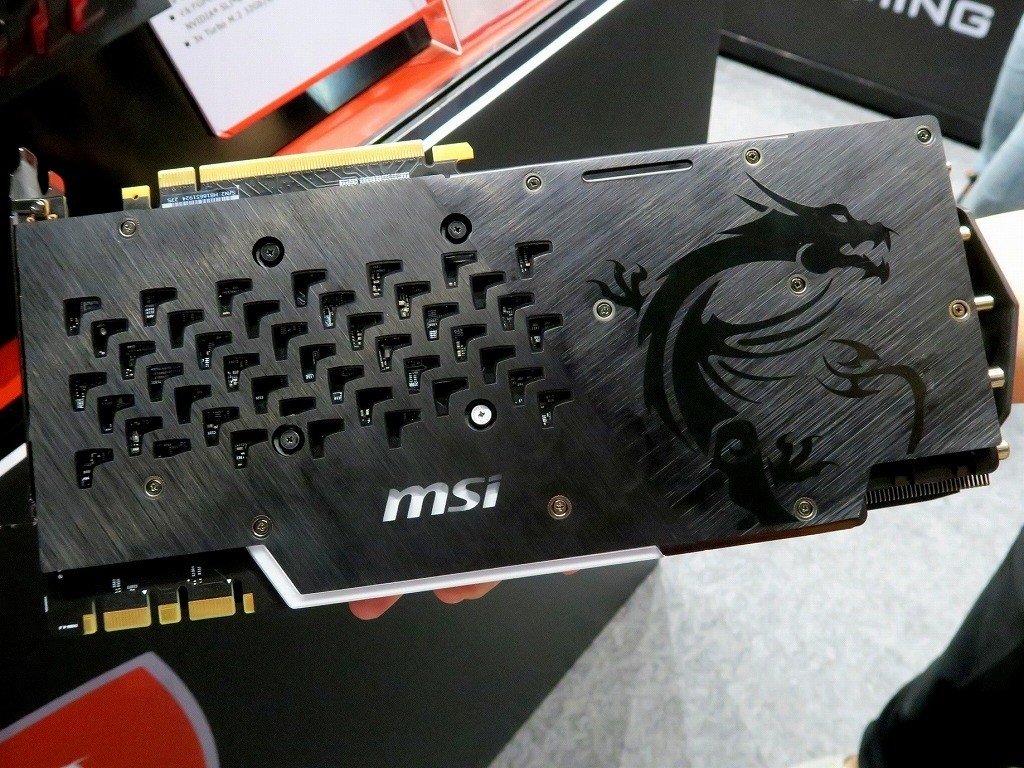 Msi Shows Off Geforce Gtx 1080 Ti Gaming X Trio Tweaktown