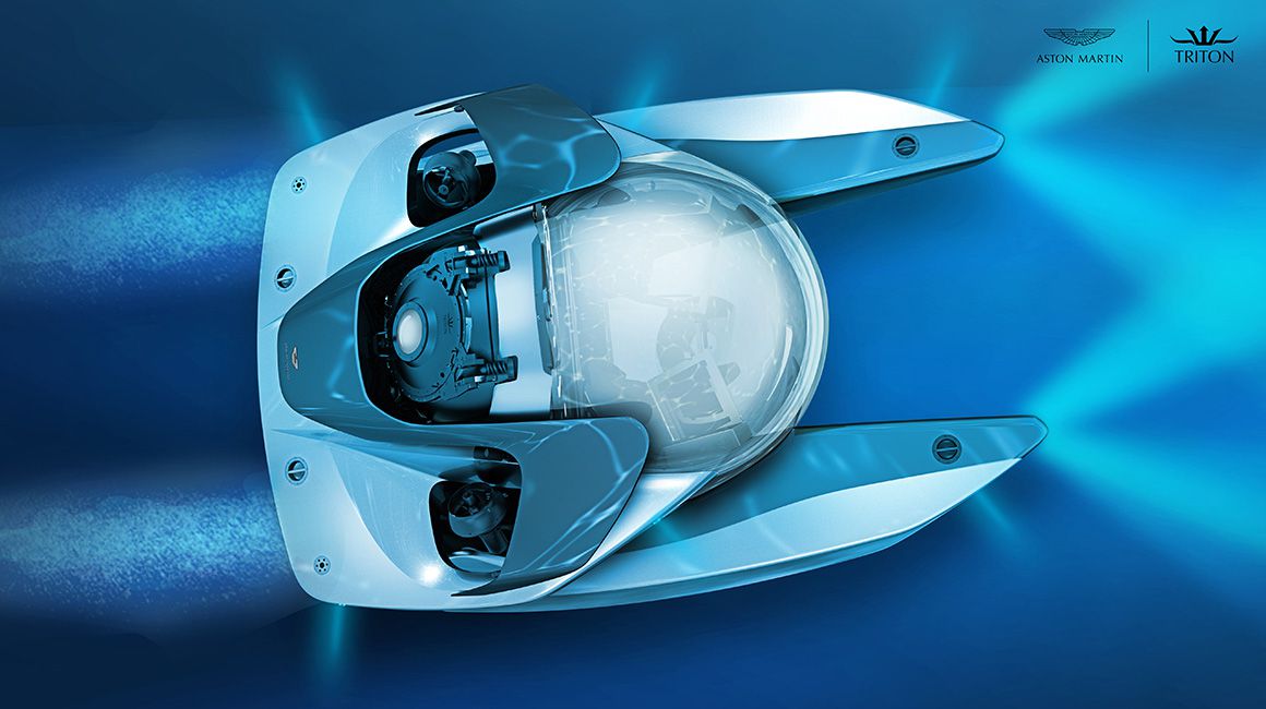 Open enlarged image Aston Martin unveils limited edition freakin' SUBMARINE