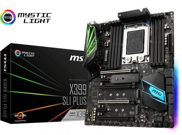 MSI introduce the new X399 SLI PLUS motherboard 02