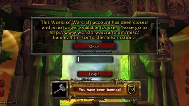 Blizzard ban World of Warcraft cheaters
