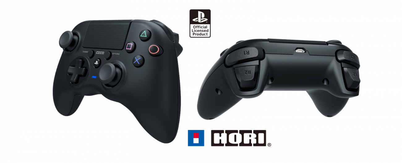 Hori ORIGINAL HORI ONYX WIRELESS CONTROLLER PLAYSTATION 4 SCHWARZ PS4 