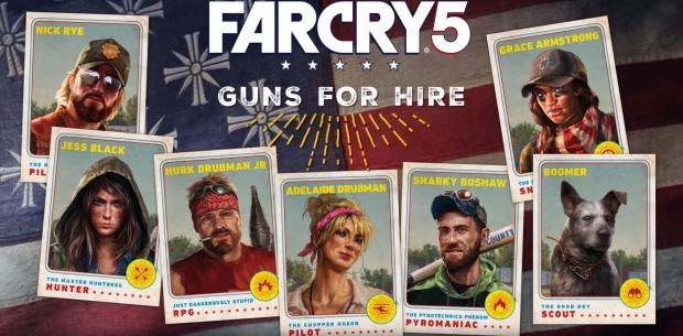 Far Cry 5: Gun for hire trailer, who will join your fight? | TweakTown.com