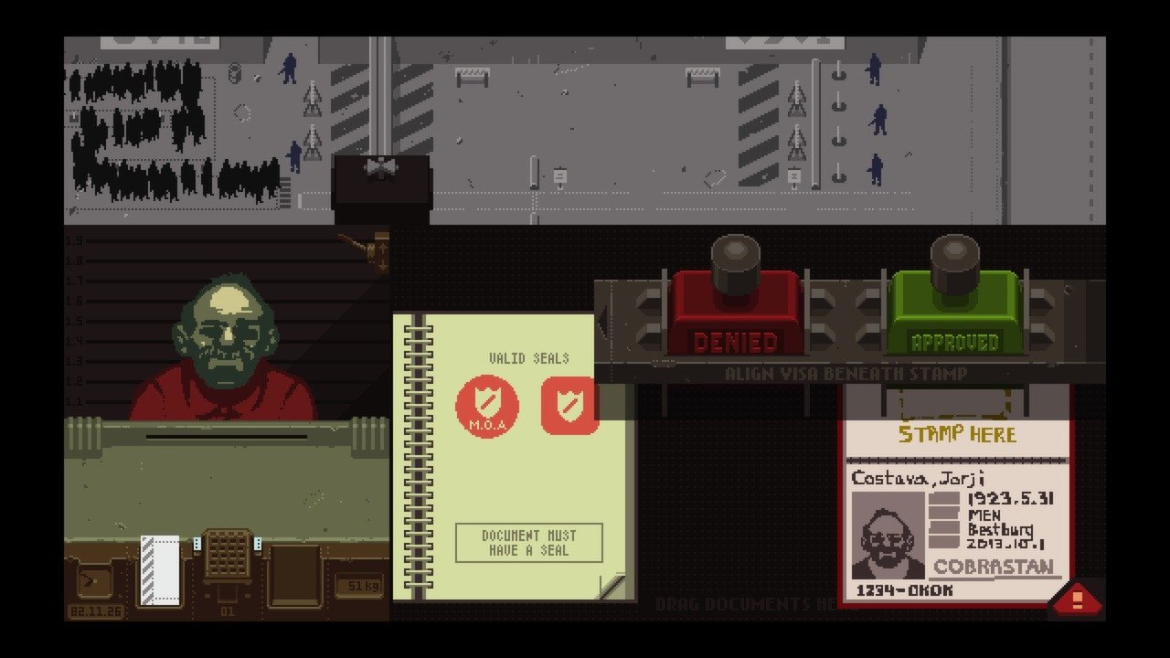 Papers, Please Review: Glory to Arstotzka!