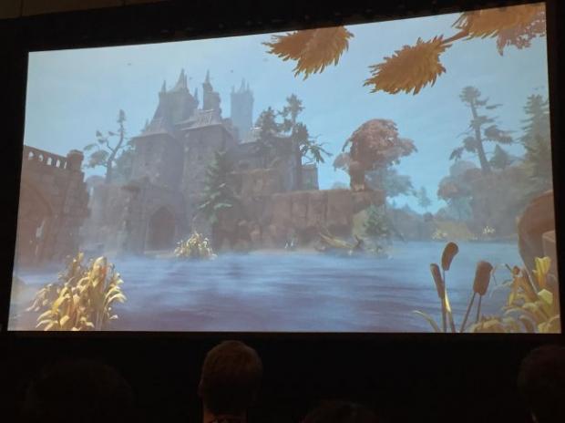 Possible new Fornite maps photographed at GDC 2018 02