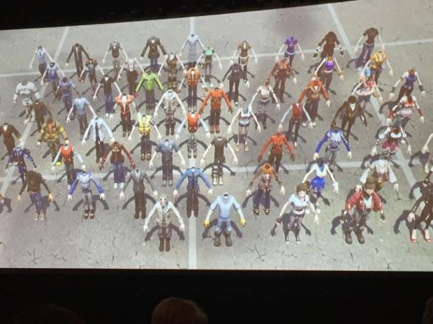 Possible new Fornite maps photographed at GDC 2018 05
