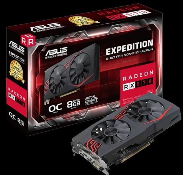 ASUS launch new Radeon RX 570 Expedition graphics card