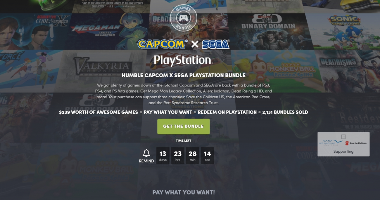 Humble Capcom MEGA Bundle