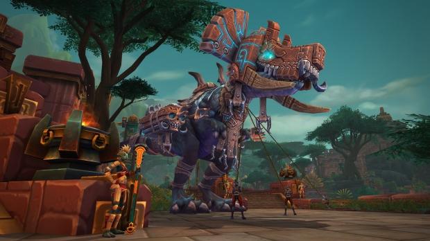 Open enlarged image WoW: Battle for Azeroth's Zandalari City Zuldazar, detailed