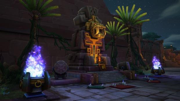 WoW: Battle for Azeroth's Zandalari City Zuldazar, detailed 03