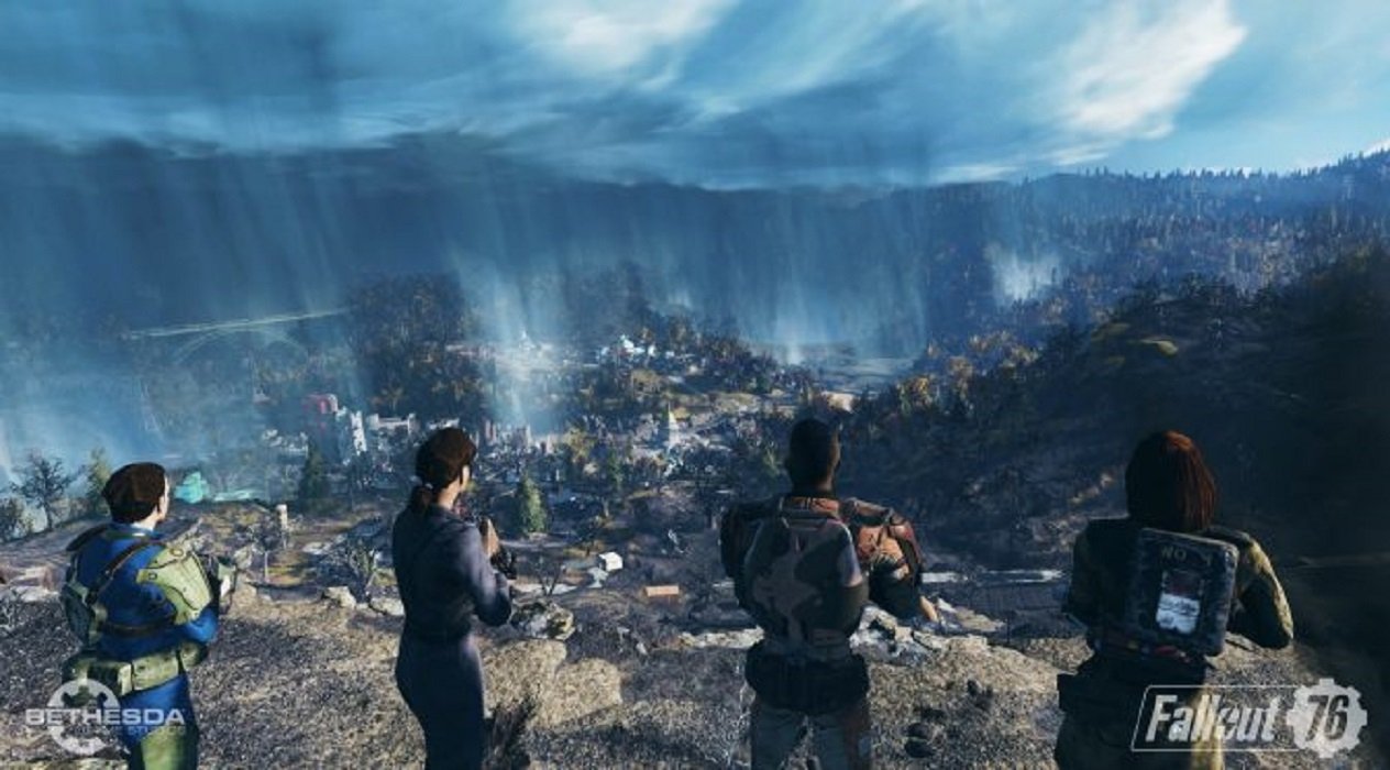 Fallout 76 online multiplayer gameplay footage unveiled