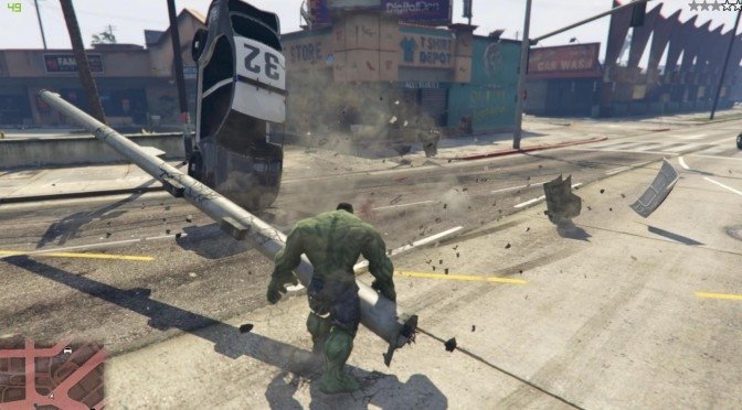 The Hulk smashes into GTA V with new mod, download available