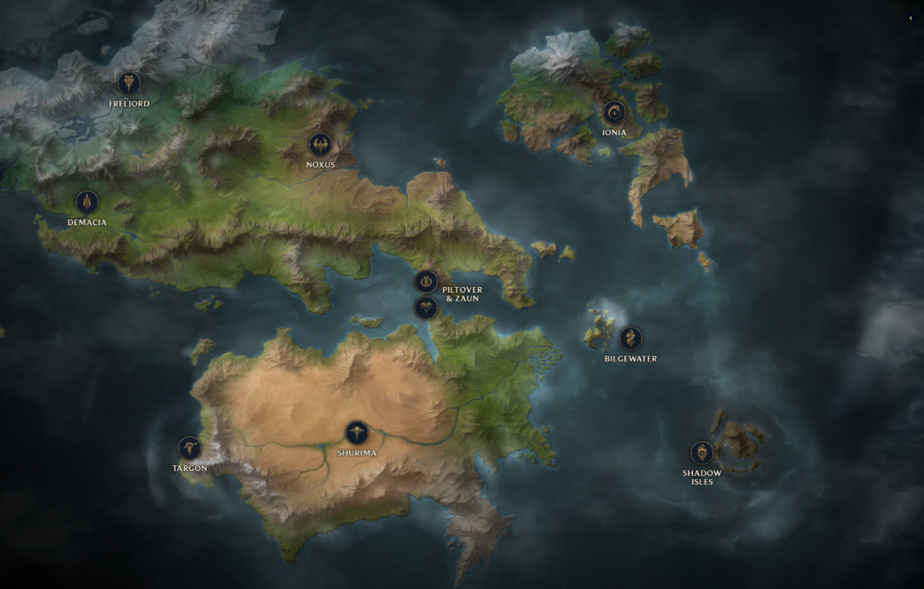 league of legends map