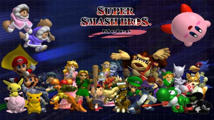 Super Smash Bros Ultimatemelee Stage Graphical Comparison 6942
